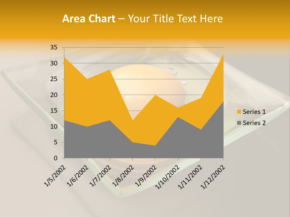 Colazione Arancione Frittata PowerPoint Template
