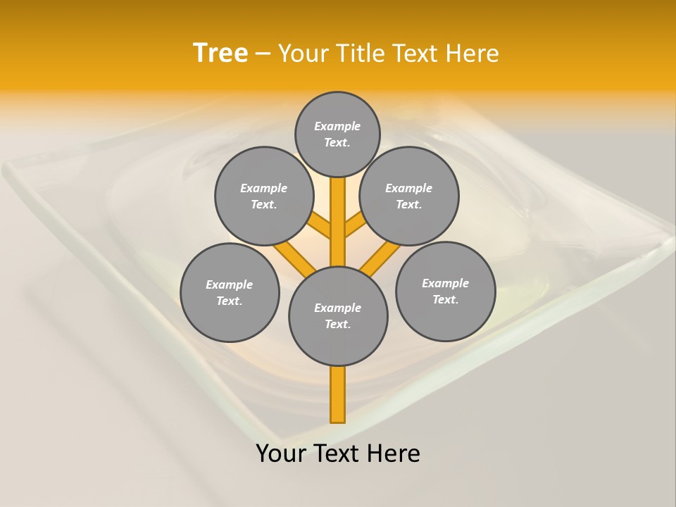Colazione Arancione Frittata PowerPoint Template