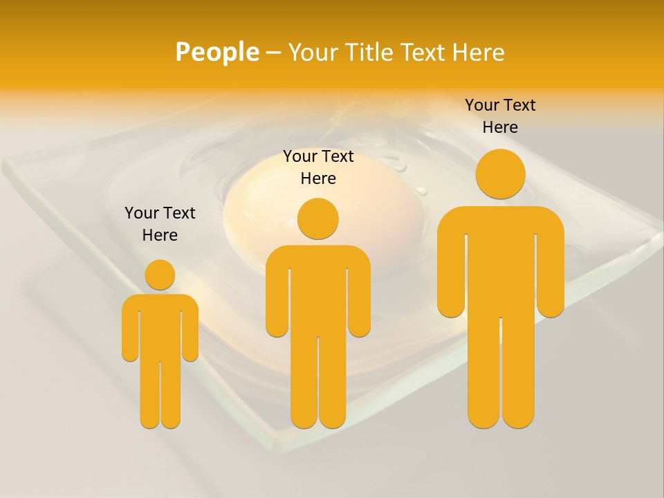 Colazione Arancione Frittata PowerPoint Template