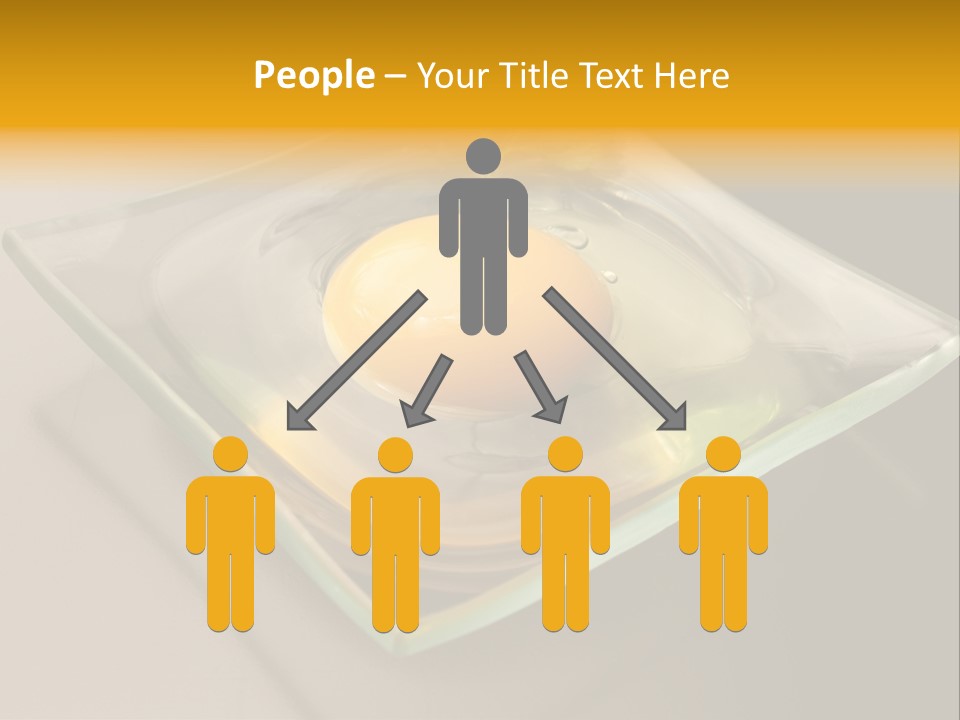 Colazione Arancione Frittata PowerPoint Template