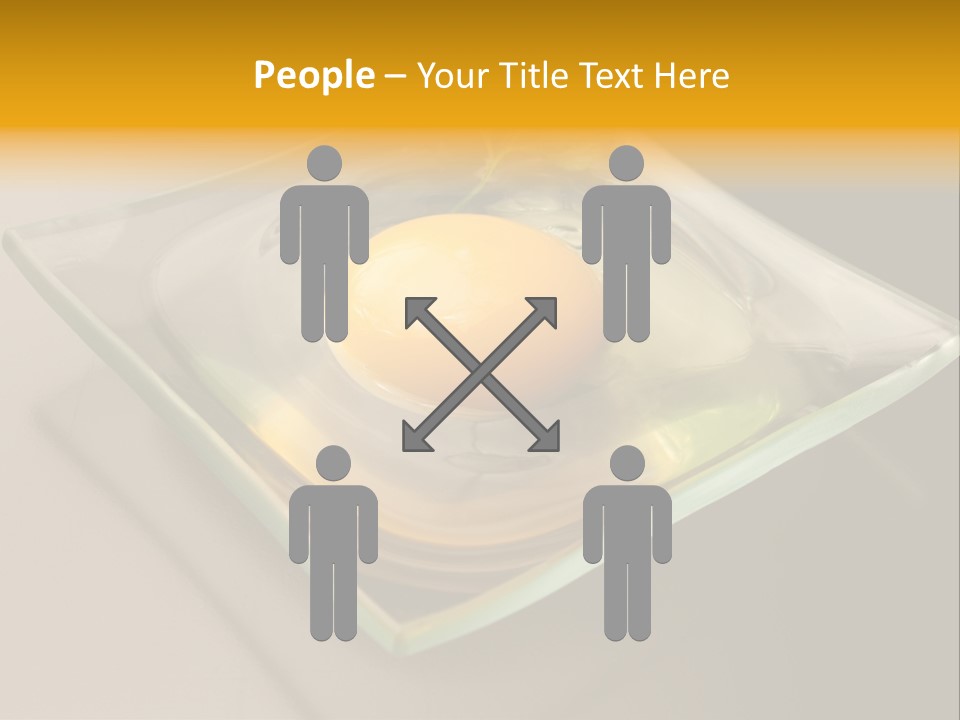 Colazione Arancione Frittata PowerPoint Template