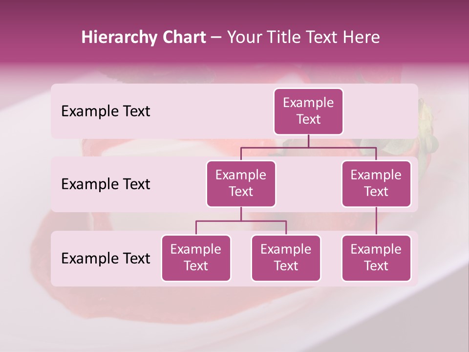 Panna Cotta Sauce Coulis PowerPoint Template
