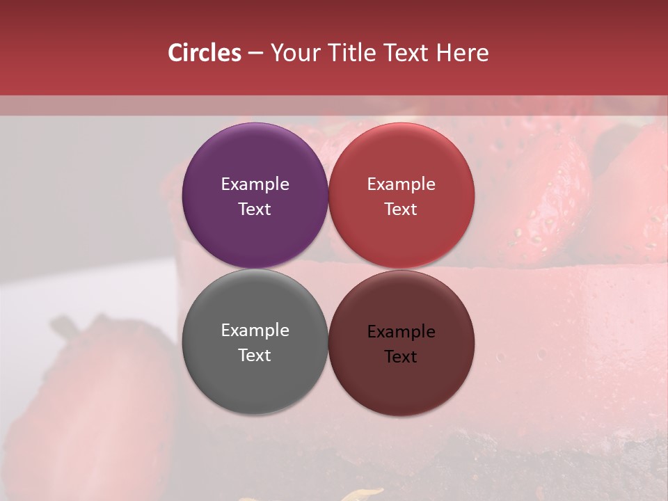 Restaurant Fruits Chocolat PowerPoint Template