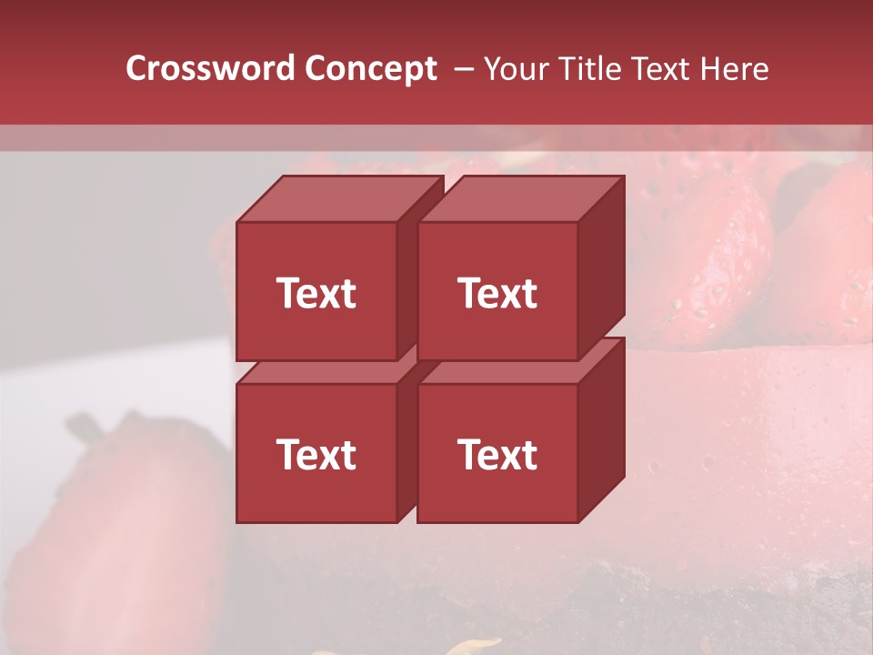 Restaurant Fruits Chocolat PowerPoint Template