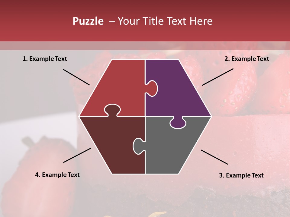 Restaurant Fruits Chocolat PowerPoint Template