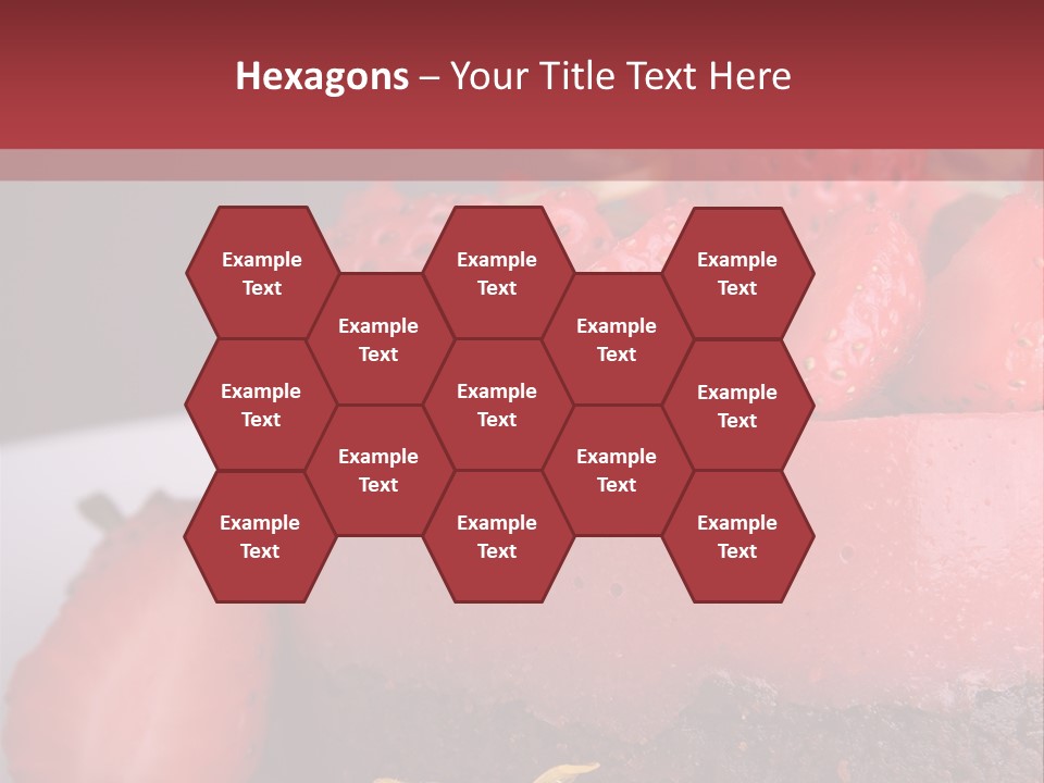 Restaurant Fruits Chocolat PowerPoint Template