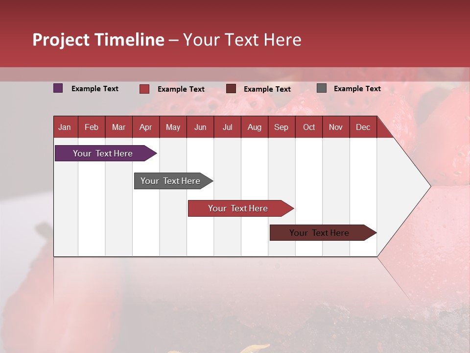Restaurant Fruits Chocolat PowerPoint Template