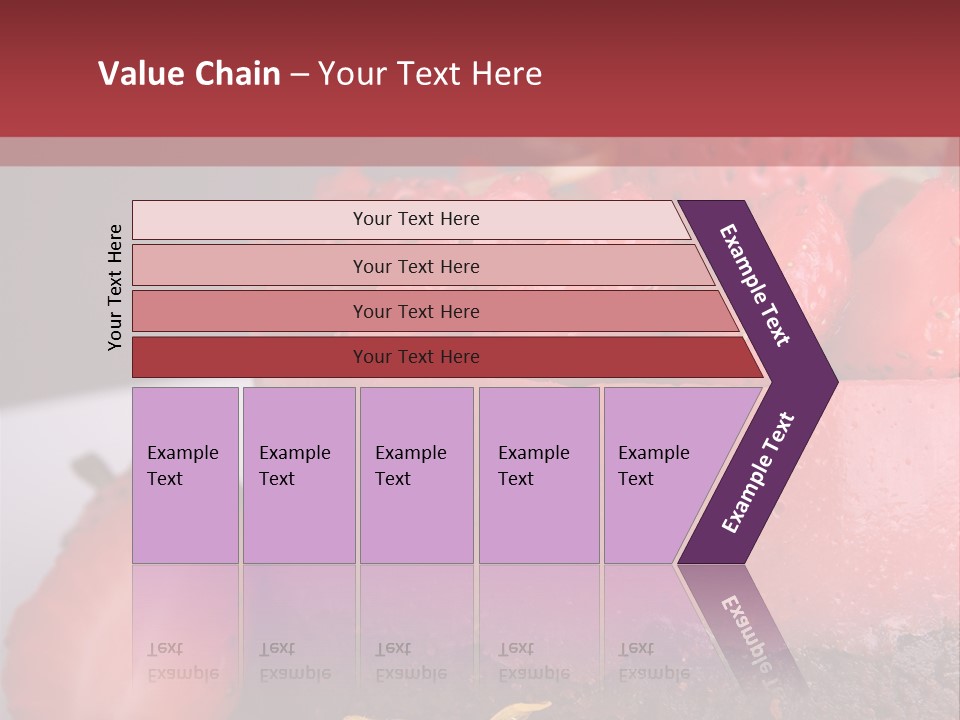Restaurant Fruits Chocolat PowerPoint Template