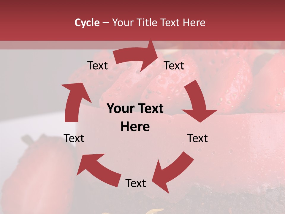 Restaurant Fruits Chocolat PowerPoint Template