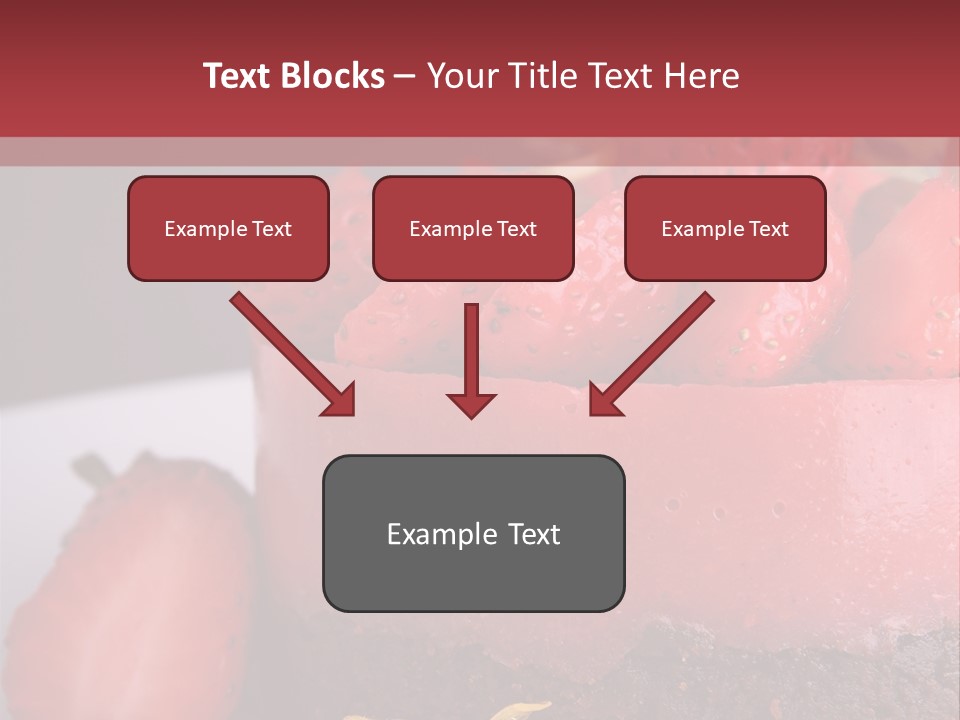 Restaurant Fruits Chocolat PowerPoint Template