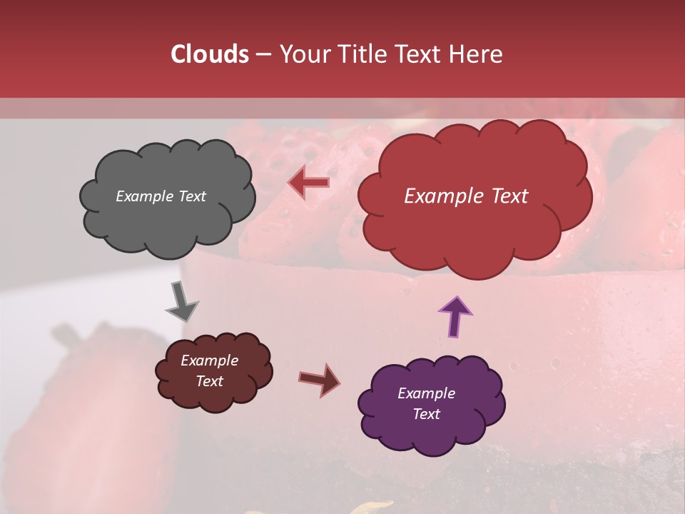 Restaurant Fruits Chocolat PowerPoint Template
