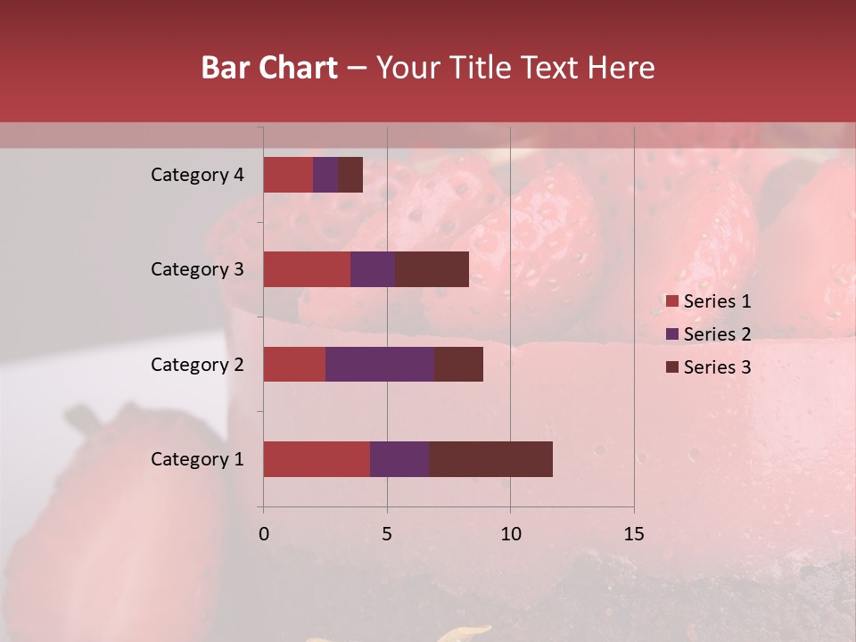 Restaurant Fruits Chocolat PowerPoint Template