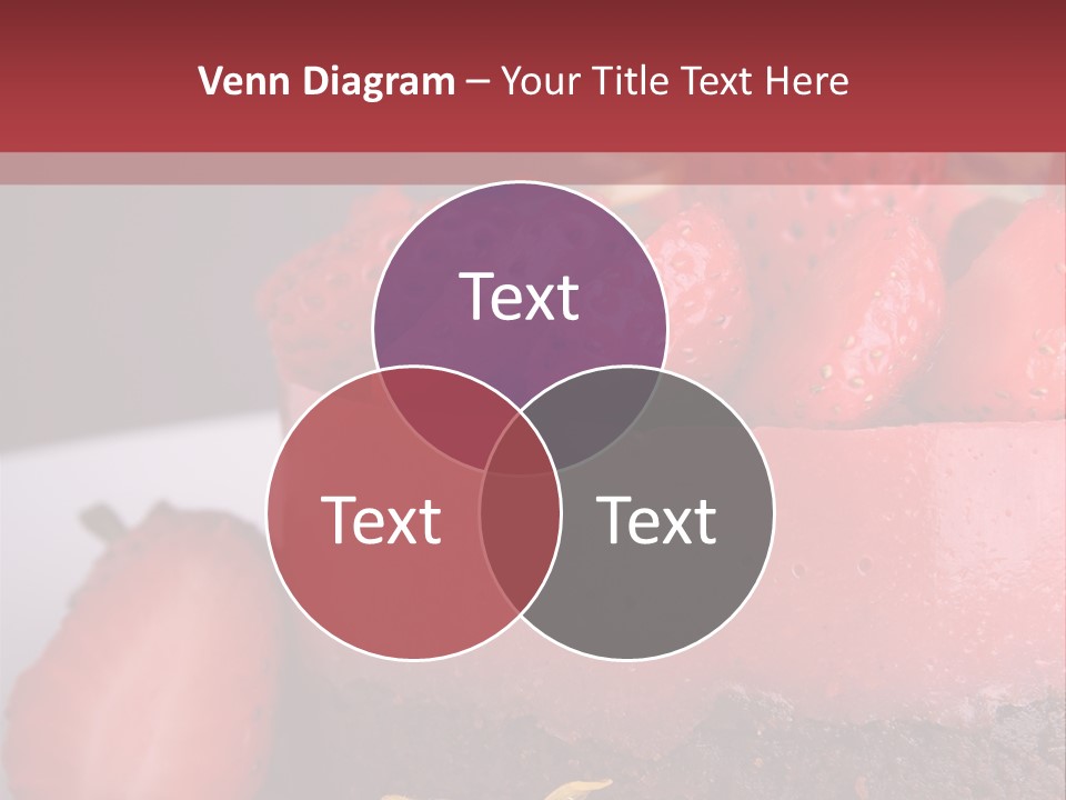 Restaurant Fruits Chocolat PowerPoint Template