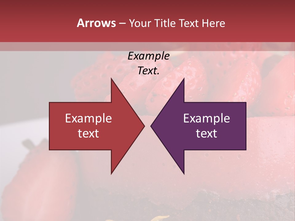 Restaurant Fruits Chocolat PowerPoint Template