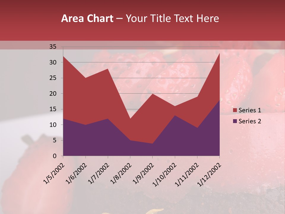 Restaurant Fruits Chocolat PowerPoint Template