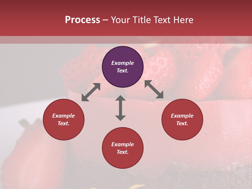 Restaurant Fruits Chocolat PowerPoint Template