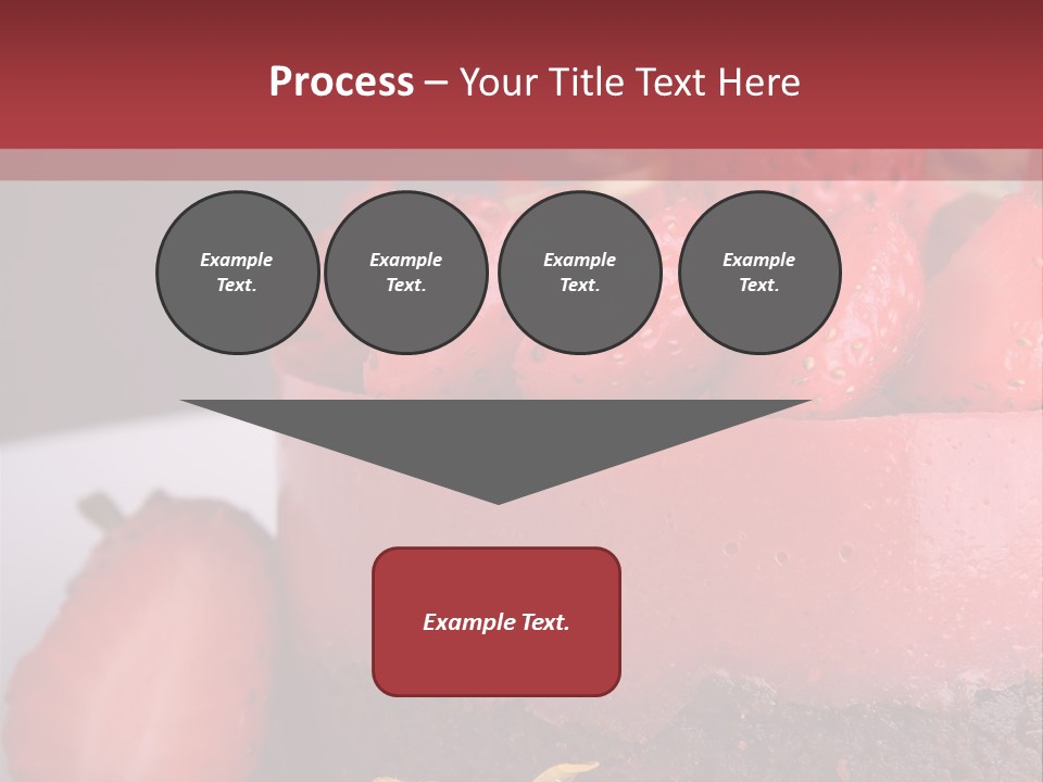 Restaurant Fruits Chocolat PowerPoint Template