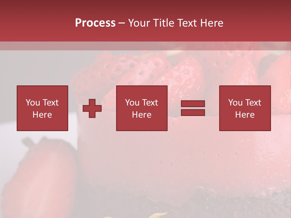 Restaurant Fruits Chocolat PowerPoint Template