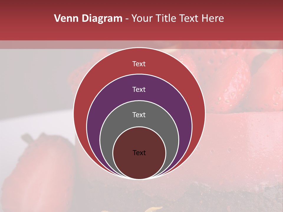 Restaurant Fruits Chocolat PowerPoint Template