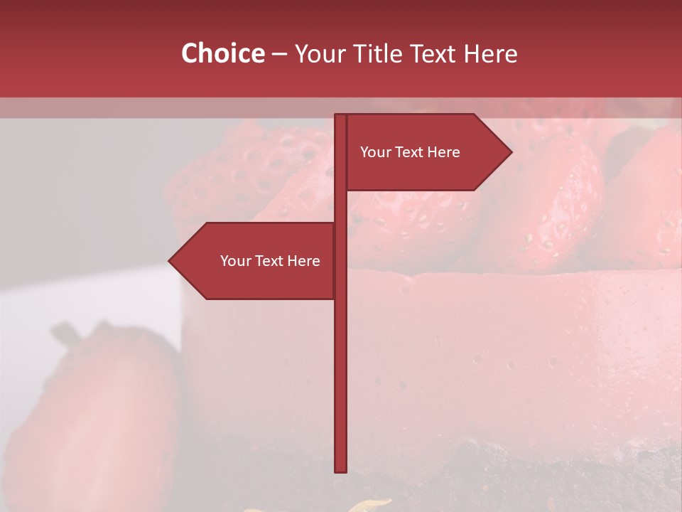 Restaurant Fruits Chocolat PowerPoint Template