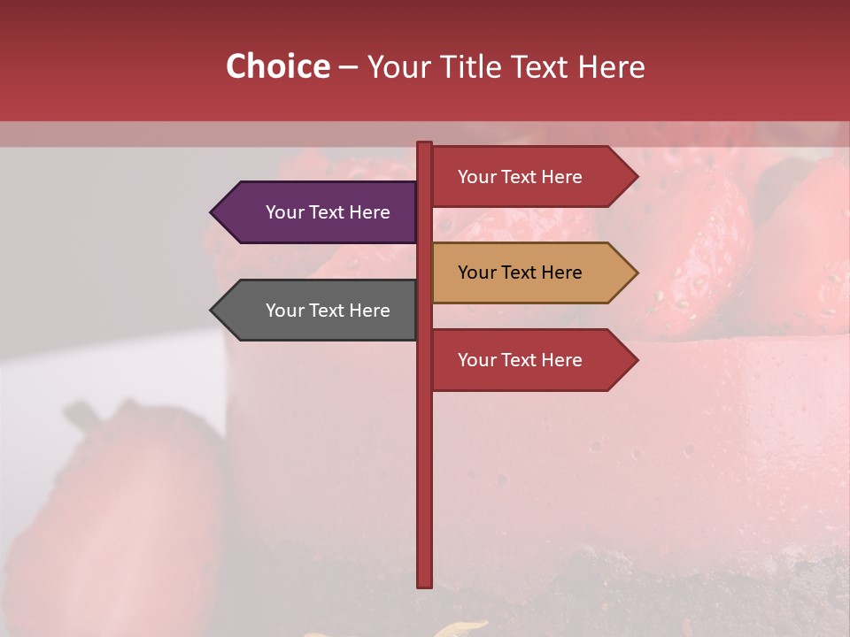 Restaurant Fruits Chocolat PowerPoint Template