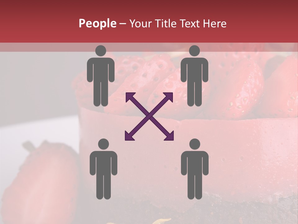 Restaurant Fruits Chocolat PowerPoint Template