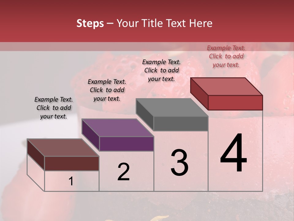 Restaurant Fruits Chocolat PowerPoint Template