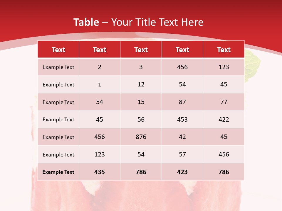 A Piece Of Cake With Strawberries On Top Of It PowerPoint Template