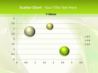 A Green And White Abstract Powerpoint Presentation PowerPoint Template