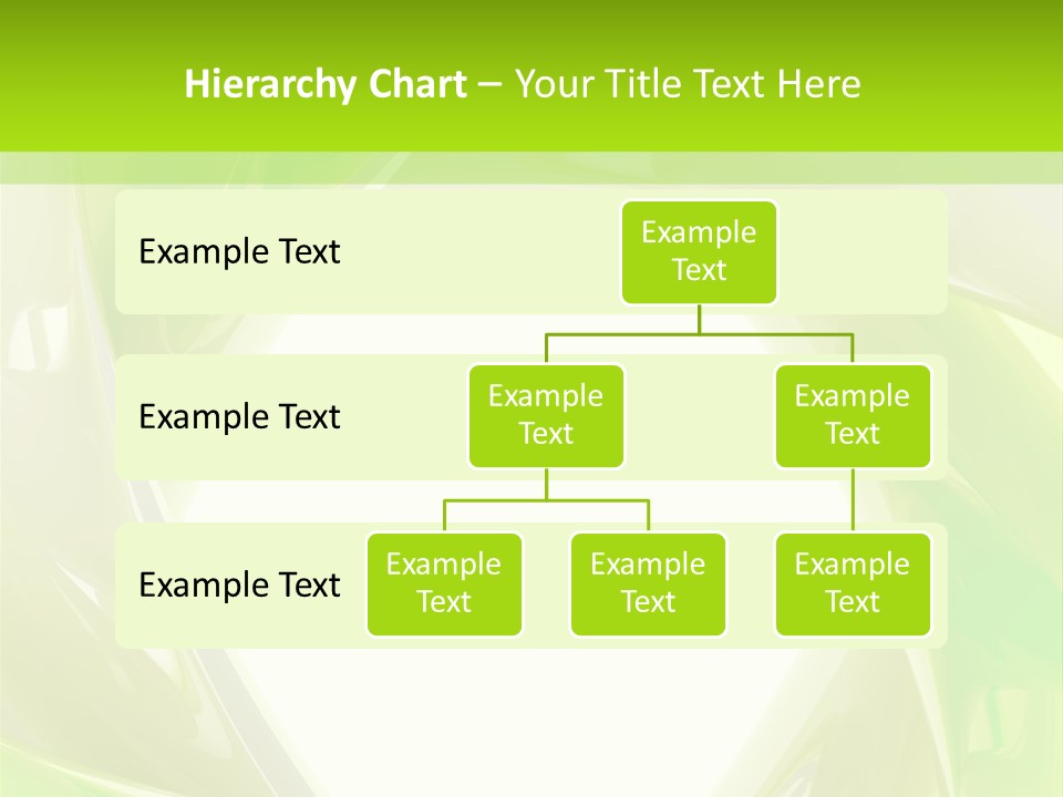 A Green And White Abstract Powerpoint Presentation PowerPoint Template