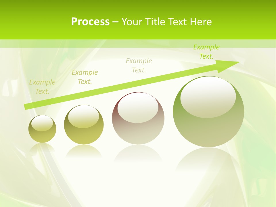 A Green And White Abstract Powerpoint Presentation PowerPoint Template
