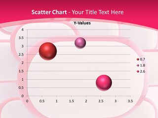 A Group Of Speech Bubbles On A Pink Background PowerPoint Template