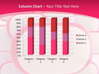 A Group Of Speech Bubbles On A Pink Background PowerPoint Template