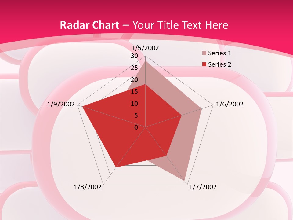 A Group Of Speech Bubbles On A Pink Background PowerPoint Template