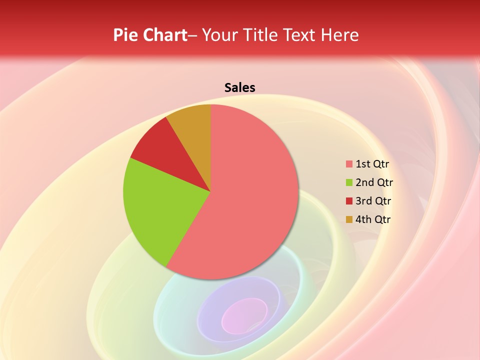Stripy Style Card PowerPoint Template
