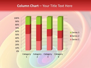 Stripy Style Card PowerPoint Template