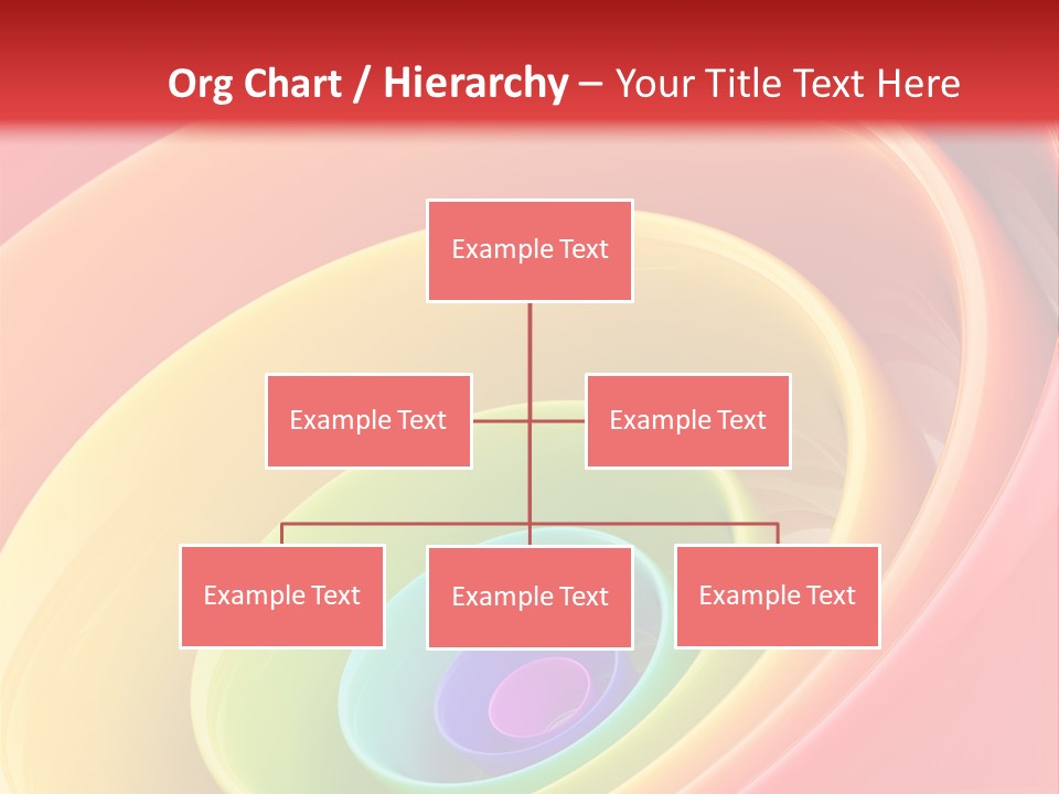 Stripy Style Card PowerPoint Template