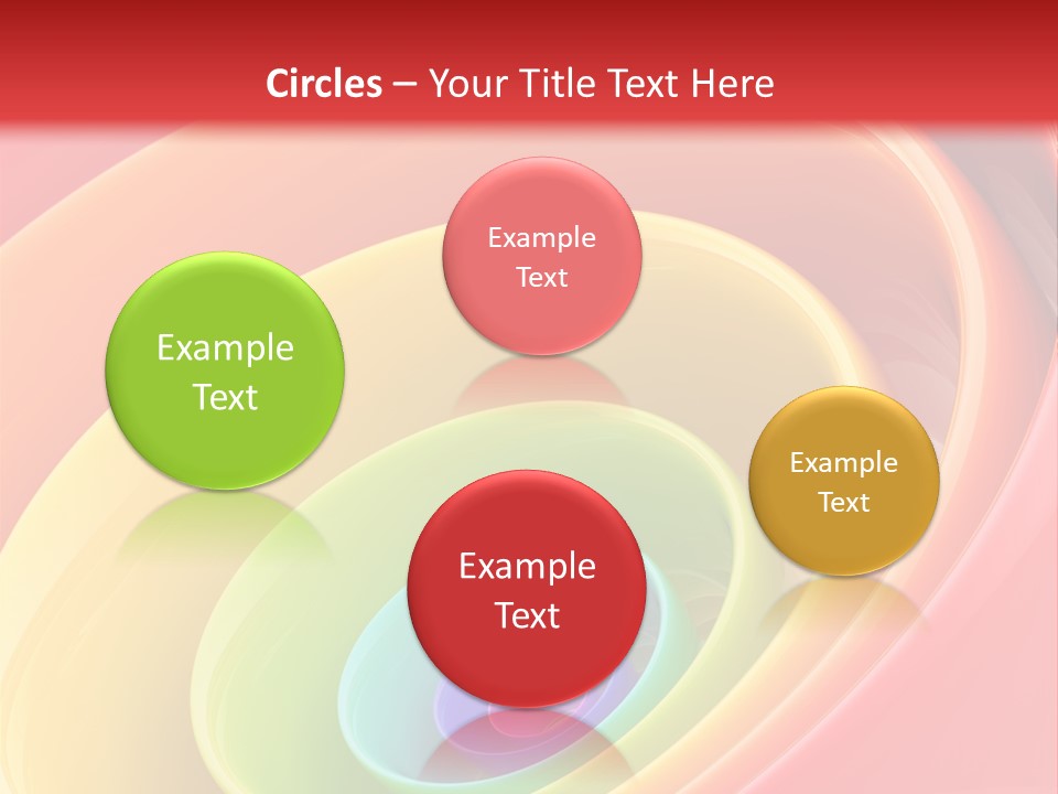 Stripy Style Card PowerPoint Template