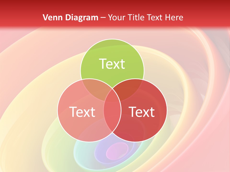 Stripy Style Card PowerPoint Template