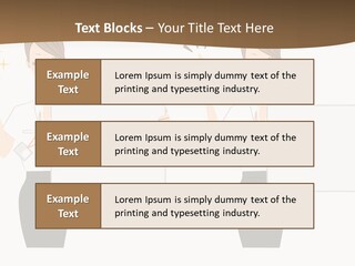 Business Woman Board PowerPoint Template