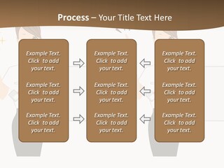 Business Woman Board PowerPoint Template