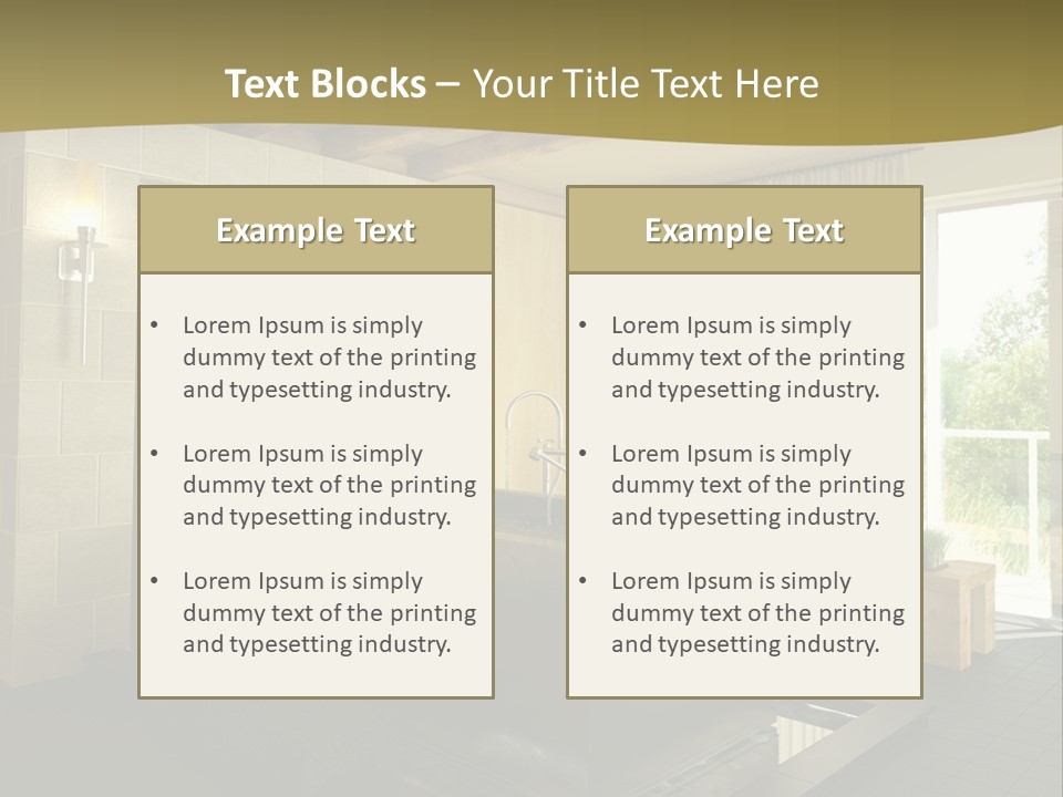 Shiny Luxury Inside PowerPoint Template