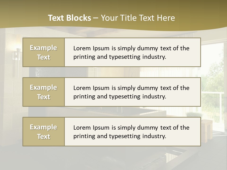 Shiny Luxury Inside PowerPoint Template