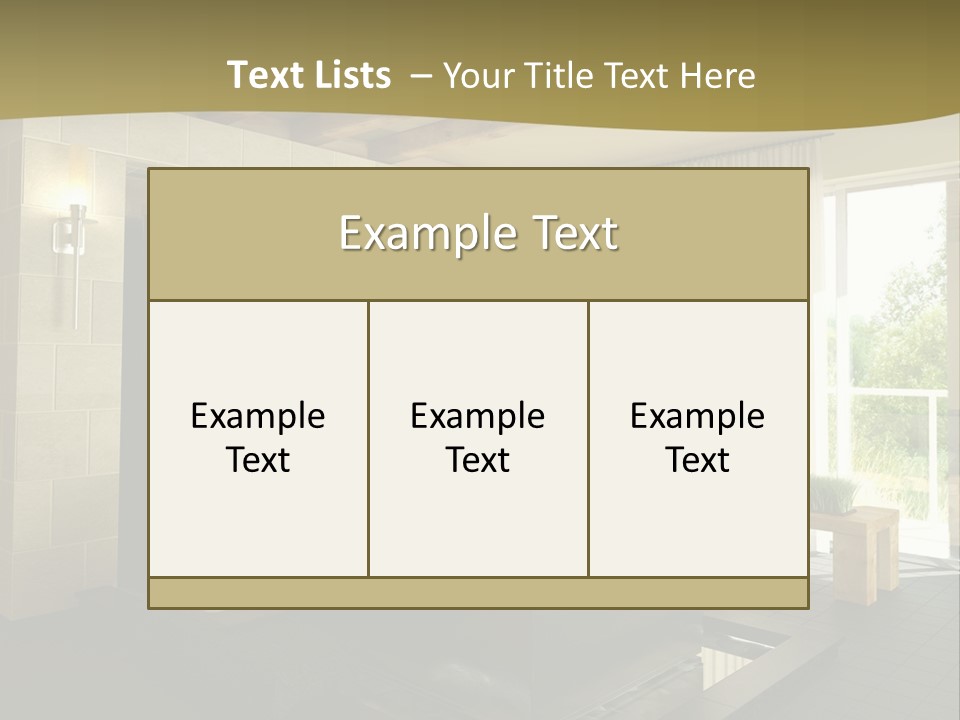 Shiny Luxury Inside PowerPoint Template