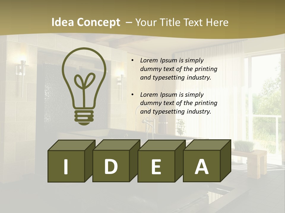 Shiny Luxury Inside PowerPoint Template