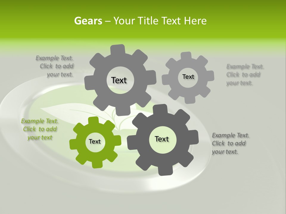 Motorcar Press Leaf PowerPoint Template
