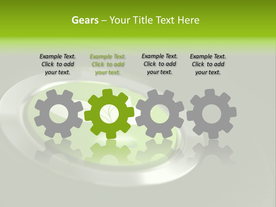Motorcar Press Leaf PowerPoint Template