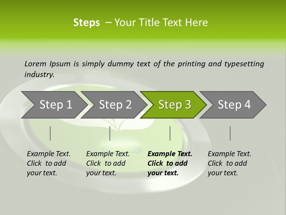 Motorcar Press Leaf PowerPoint Template
