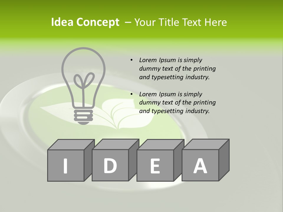 Motorcar Press Leaf PowerPoint Template
