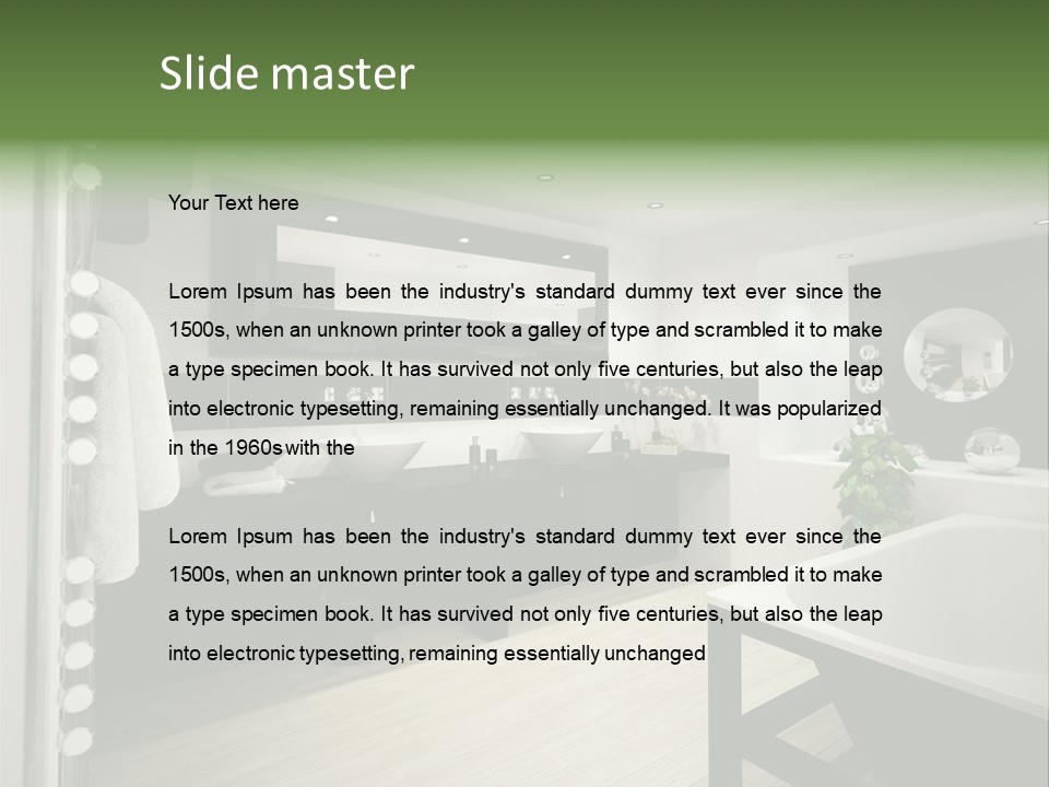 Property Private Relaxation PowerPoint Template